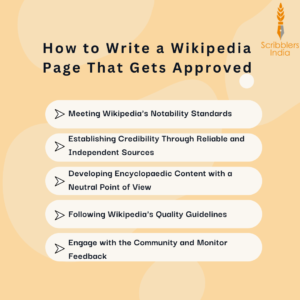 How to Write a Wikipedia Page That Gets Approved