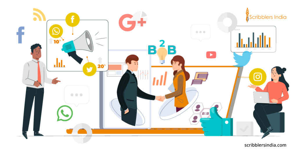 Scribblers India for B2B Social Media Campaigns