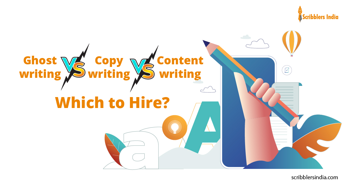 Scribblers India offer Professional Ghostwriting Services