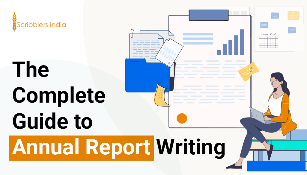 Annual reporting writing services from Scribblers India