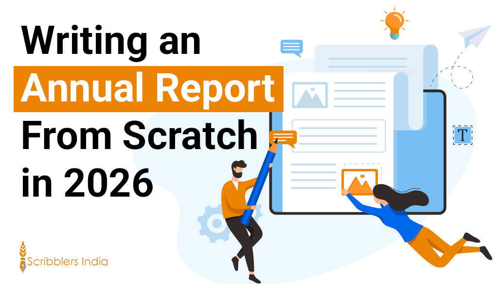 Scribblers India offers annual report writing services